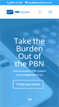 Mobile Screenshot of pbnsolutions.com